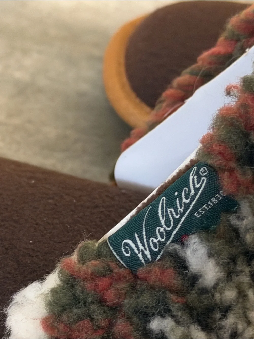 Woolrich Mountain Ridge Scuff Men's Slippers. Size 10 NIB
